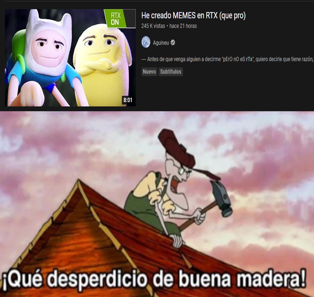 He creado MEMES en RTX (que pro) 