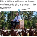 Principe willian antiracista
