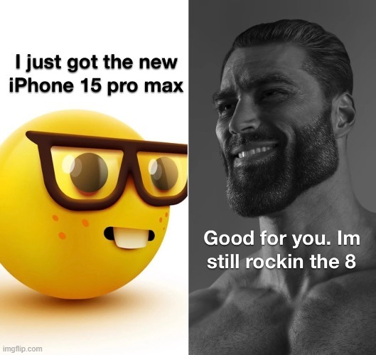 Emoji gigachad meme 