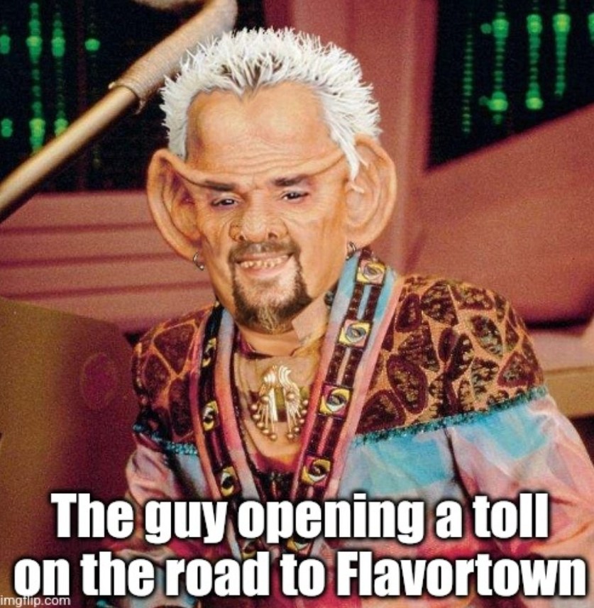 Flavortown Toll - meme