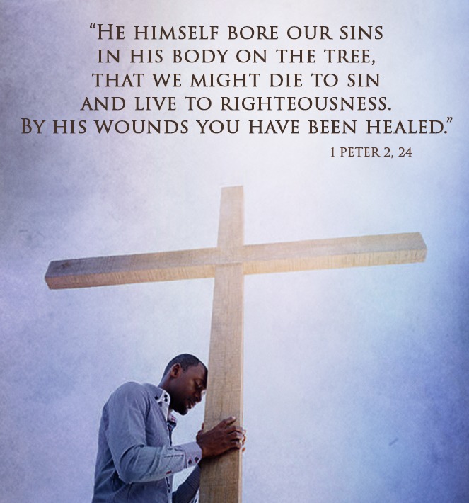 By His wounds... - meme