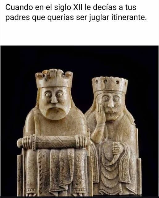 Cuando en el siglo XII decías que querías ser juglar y no caballero - meme