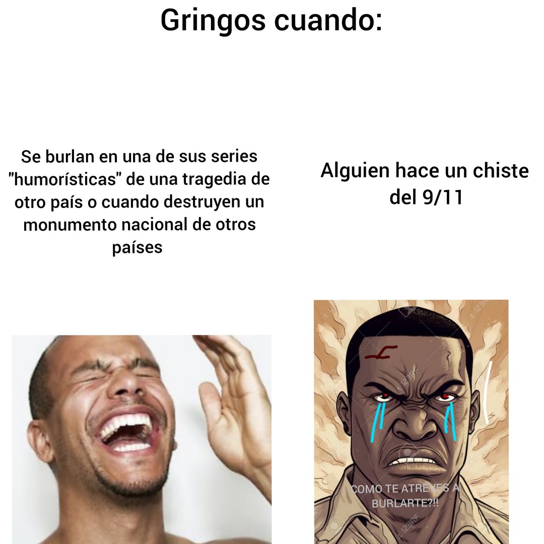América es mierda - meme