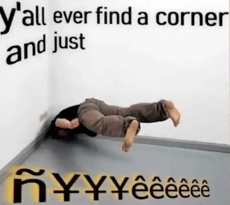 corner - meme