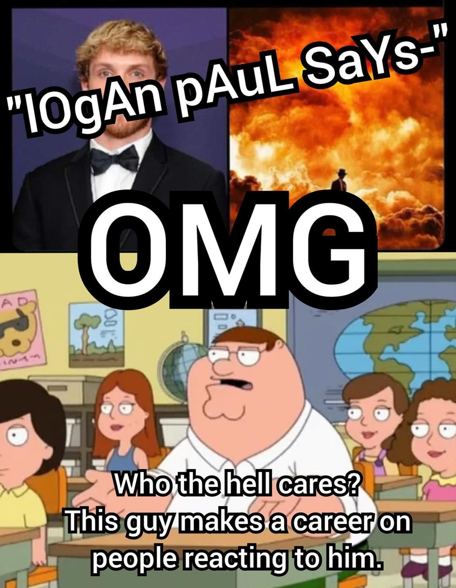 Logan Paul says - meme