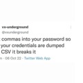 Password hacks
