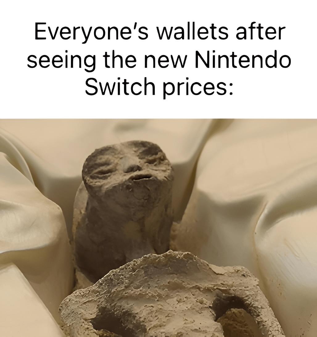 Switch 2 prices hit like a boss fight no one was ready for - meme