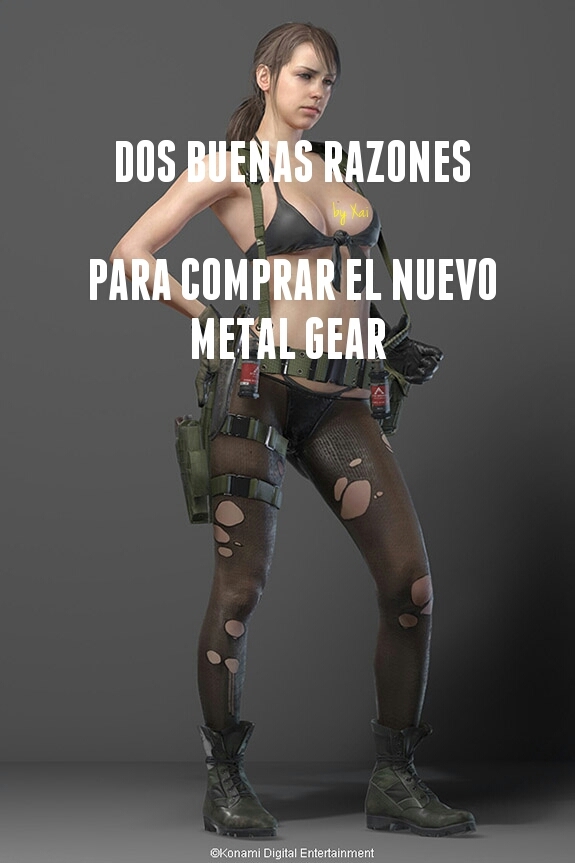 Quiet de Metal Gear Solid V - meme