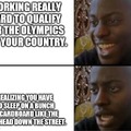 I think I want meth heads to compete in the Olympics for meth. (It sounds entertaining)