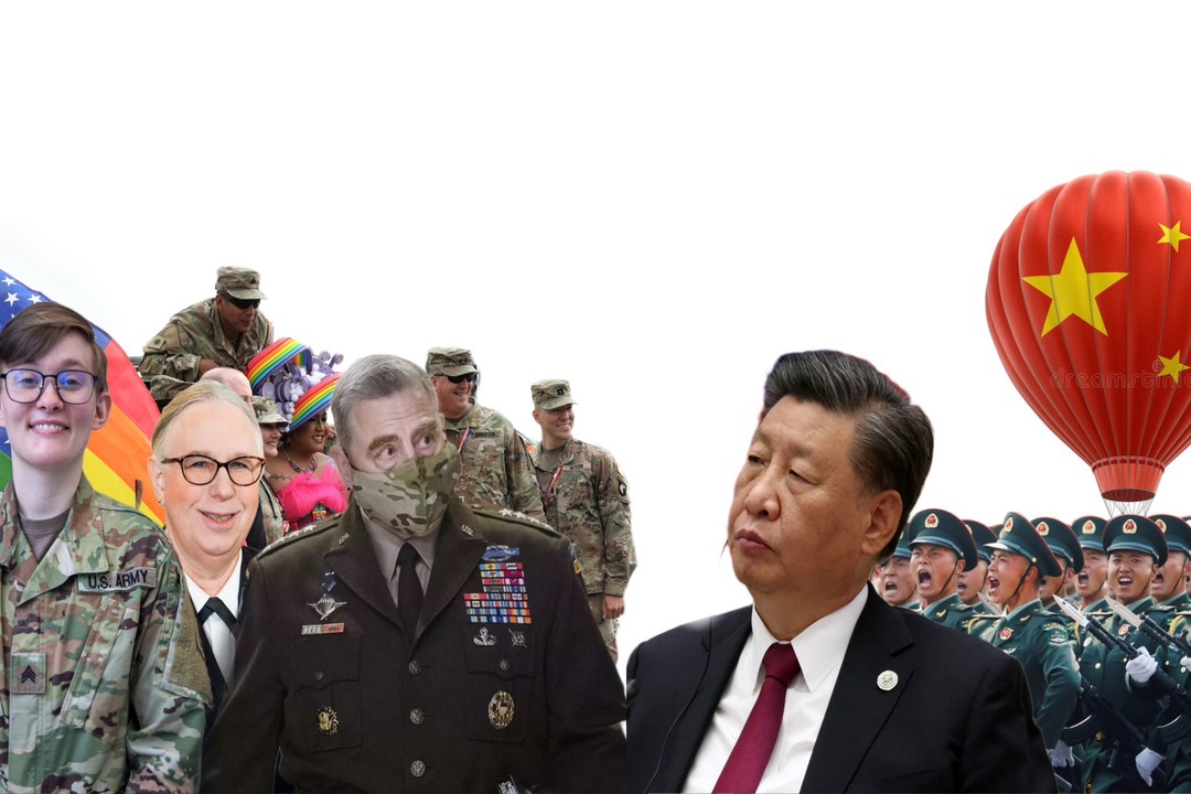 Woke army vs china - meme