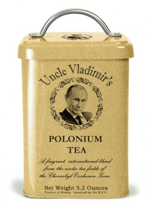Uncle Vlad polonium tea - meme