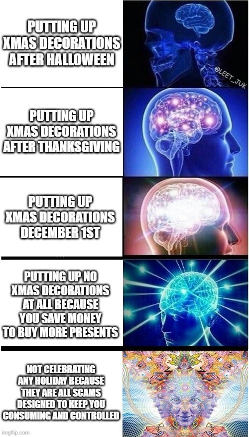 Christmas and Thanksgiving - meme