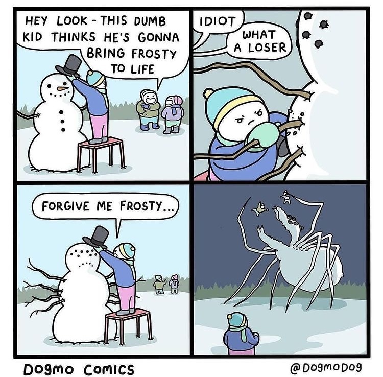 frosty the destroyer - meme