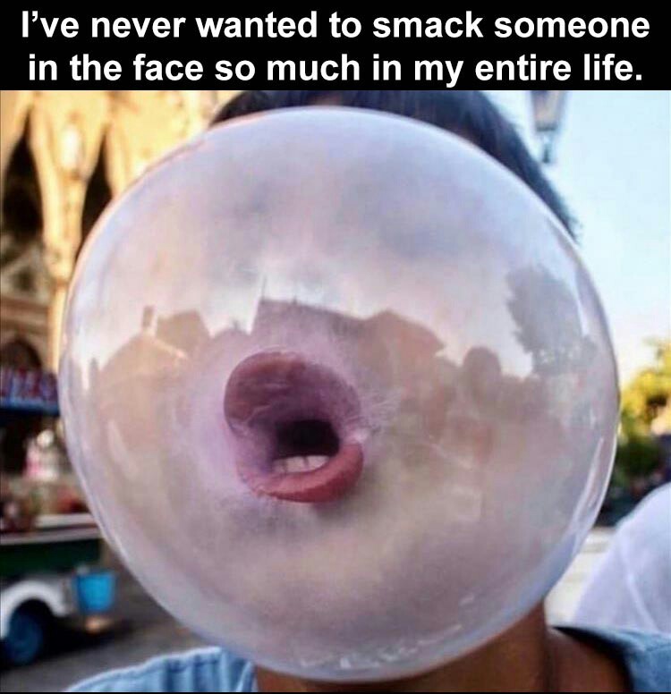 Living in a bubble - meme