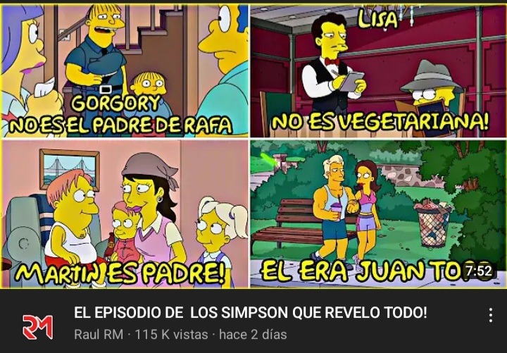 Bueno los Simpson han muerto - meme
