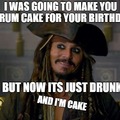 Rum cakes for birthdays
