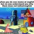 Momo en english