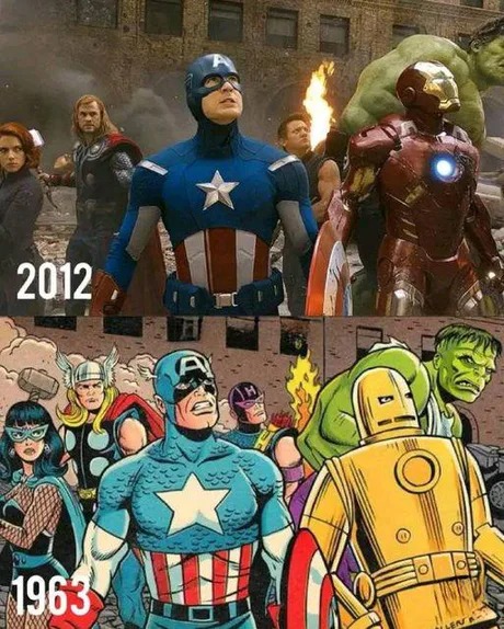 Marvel si que lo hizo canon - meme