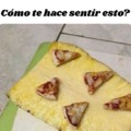 Piña con pizza