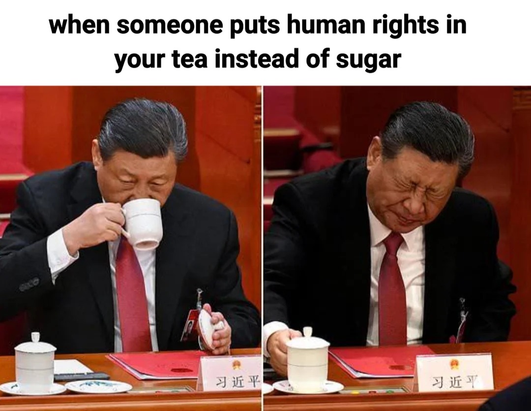 Chinese human rights - meme