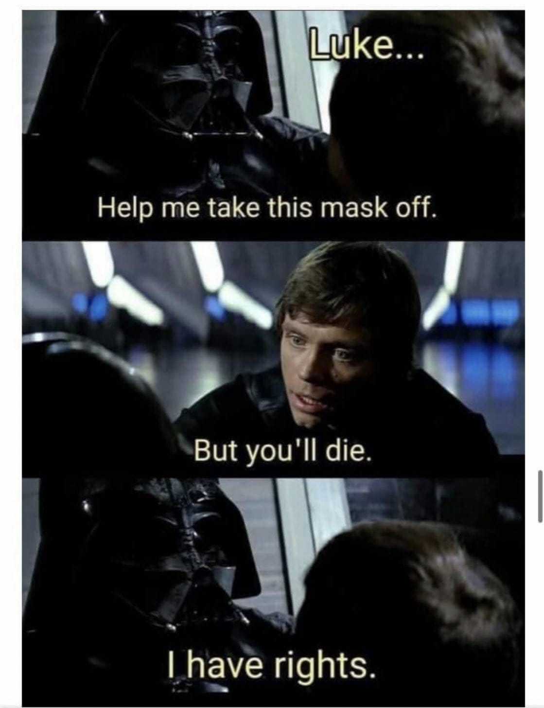 Wear a damn mask! - meme