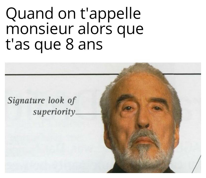 Monsieur - meme