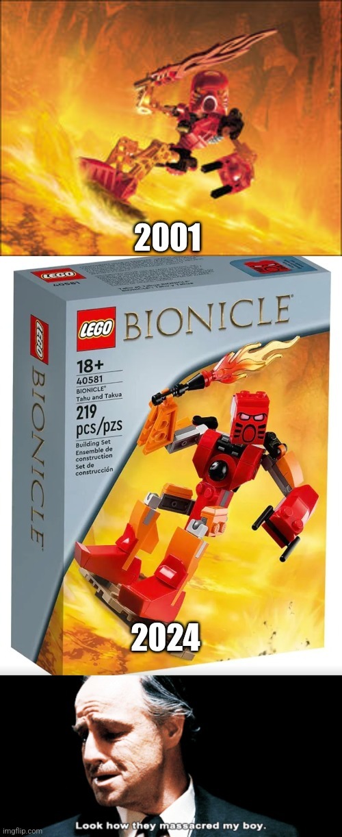 Why not just make bionicle - meme