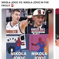 Nikola Jokic vs Nikola Jovic in the finals