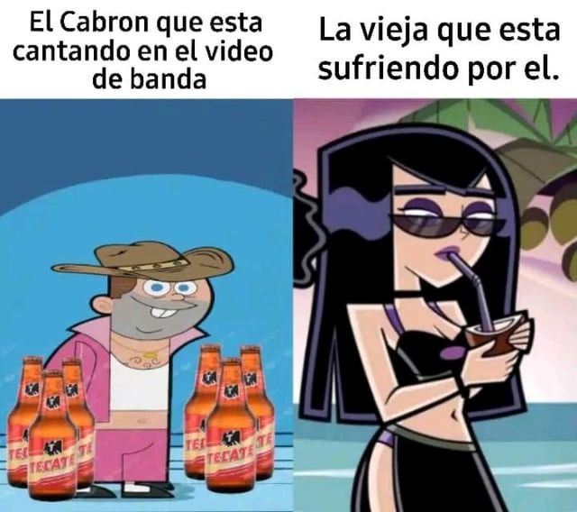 Meme de videoclips irrealistas