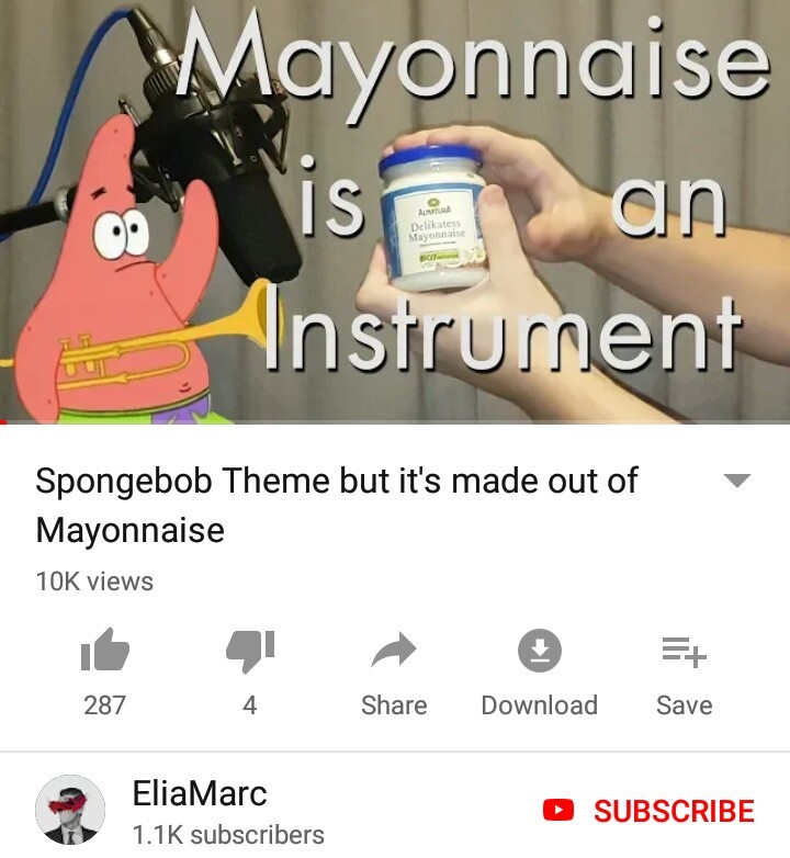 Squidward was wrong - meme