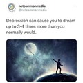So depression = longer sleep cycles?