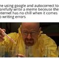 Internet has no chill when it comes to writing errors