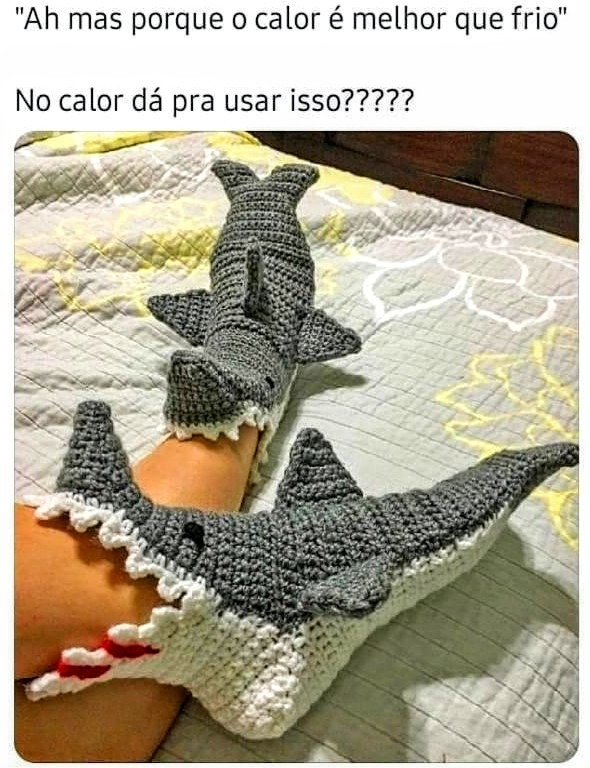 Frio é melhor - meme