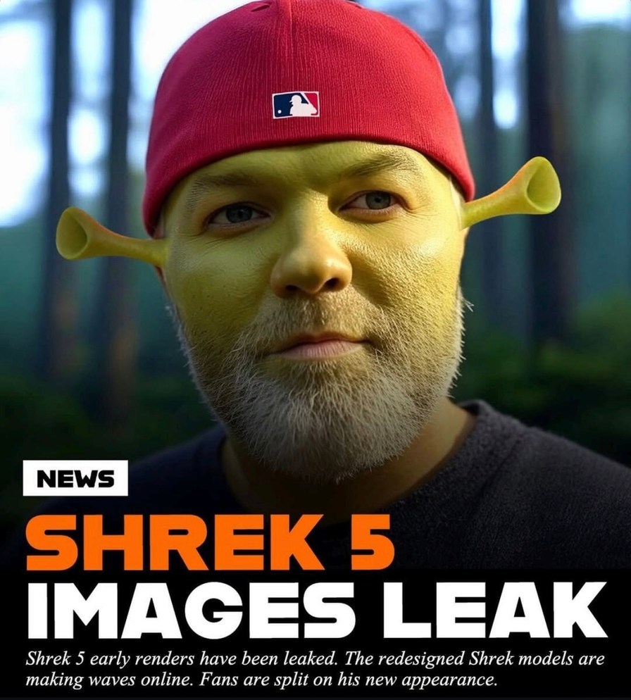 Leaked Shrek 5 images got the internet in shambles - meme