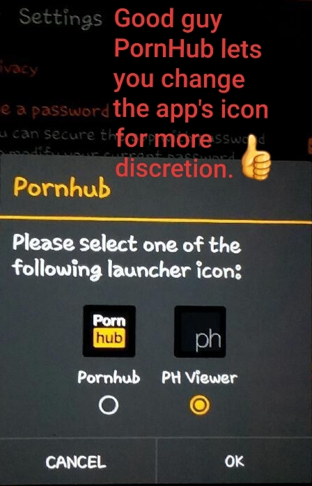 Good guy porn hub has a free app. - meme
