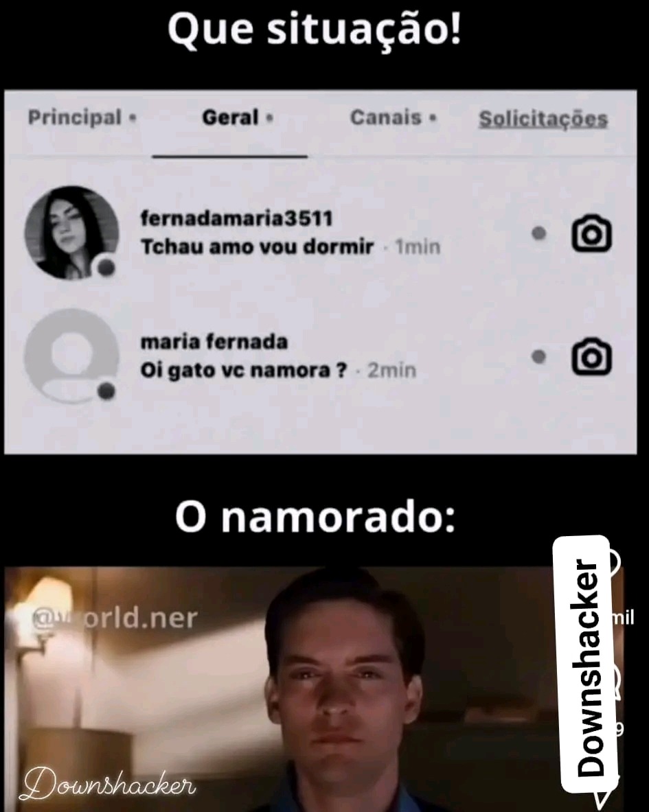 Cara eu já tive uma namorada assim não dava para confiar , pois será ela fazendo fake, eu até marcava  mas não aparecia , relacionamento ciumento e o osso, uma dia eu tirei de verdade aí ela veio chorar, terminei logo com aquela - meme