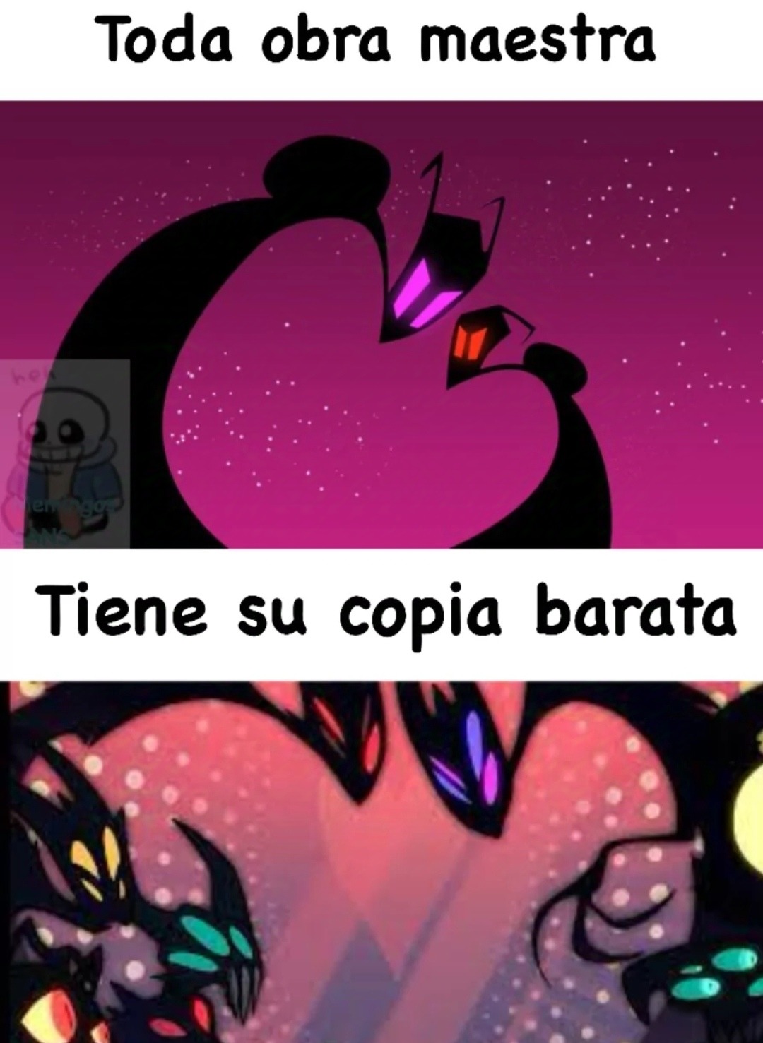 La copia de la copia - meme