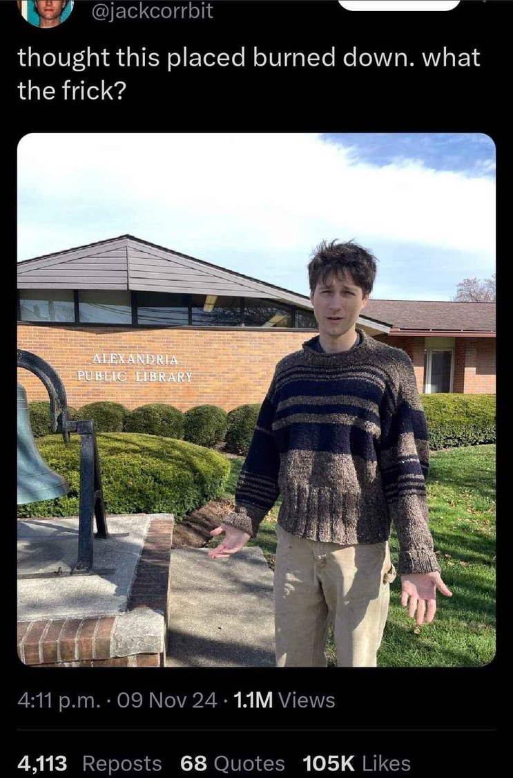Thought this place was ashes and now it's thriving - meme