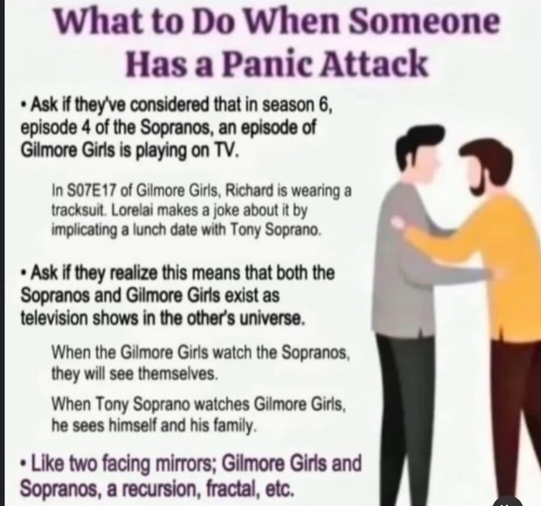 Panic attack lore - meme