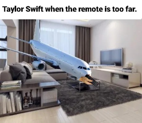 Another Taylor Swift plane meme