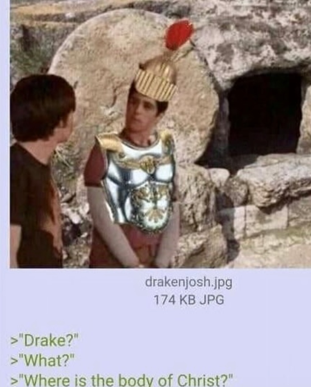 Yeah , donde está el cuerpo de Jesús (feliz domingo  ) - meme