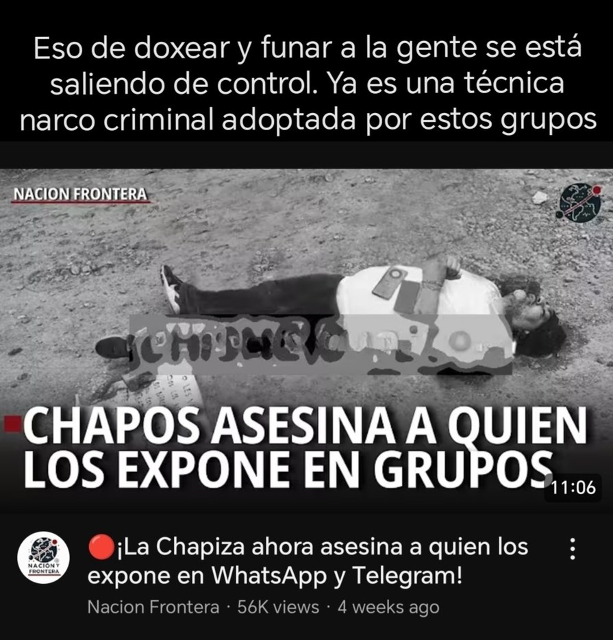 ¿La funa y el doxeo son lo mismo? - meme