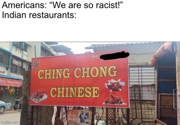 Every culture is racist - meme