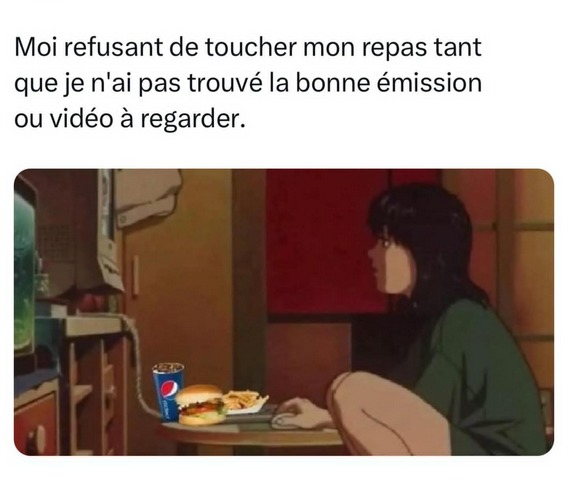 ma nourriture : ça fait deux jours... - meme