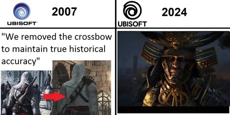 Ubisoft evolution - meme