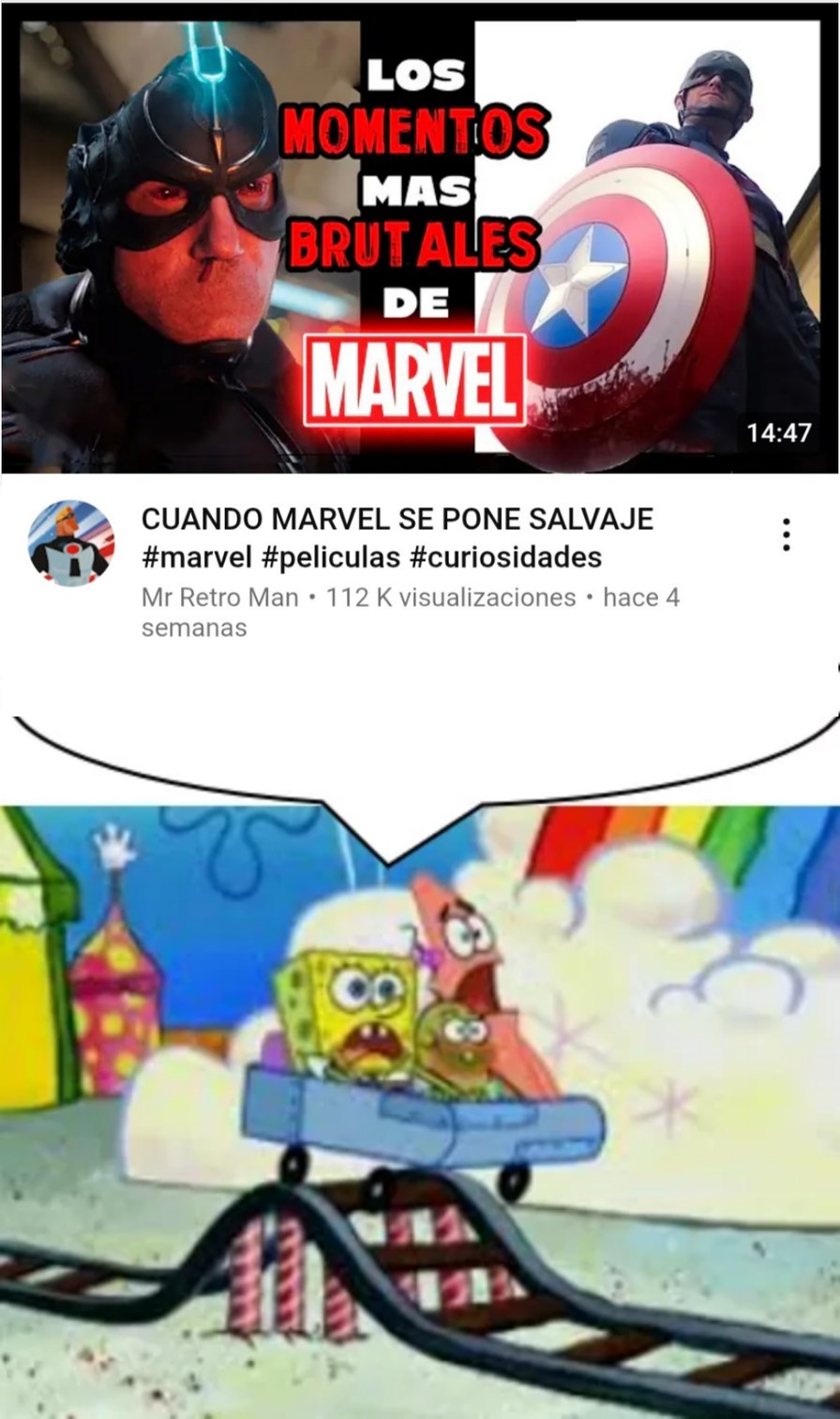 Si un fan de Marvel viera The Boys o Invincible le daría un trauma :yaoming: (no lo digo para mamársela a esas series/cómics, pero la verdad si fue bien exagerado decir ue esas escenas eran salvajes) - meme