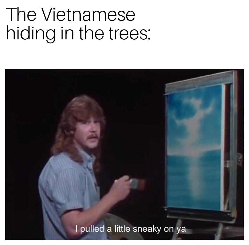 The trees are talking - meme