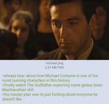 Corleone master mind - meme