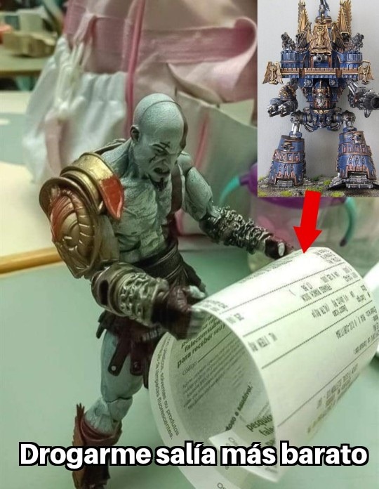 tan bien caros los titanes imperiales - meme