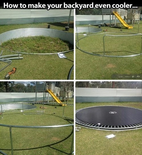 Next level trampoline - meme